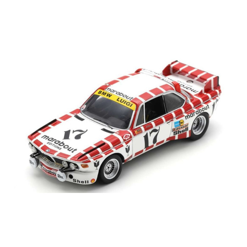 1:43 Spark BMW 3.0 CSL N17 24H SPA 1973 J.xhenceval w.braillard