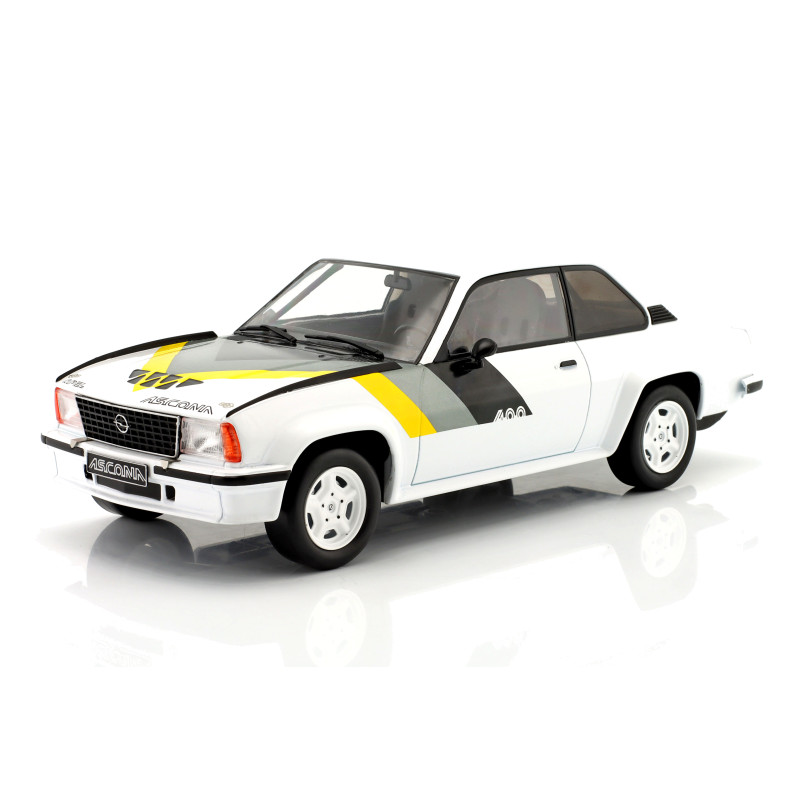 1:18 Ixo Model Opel Ascona B 400 1982 Bianco