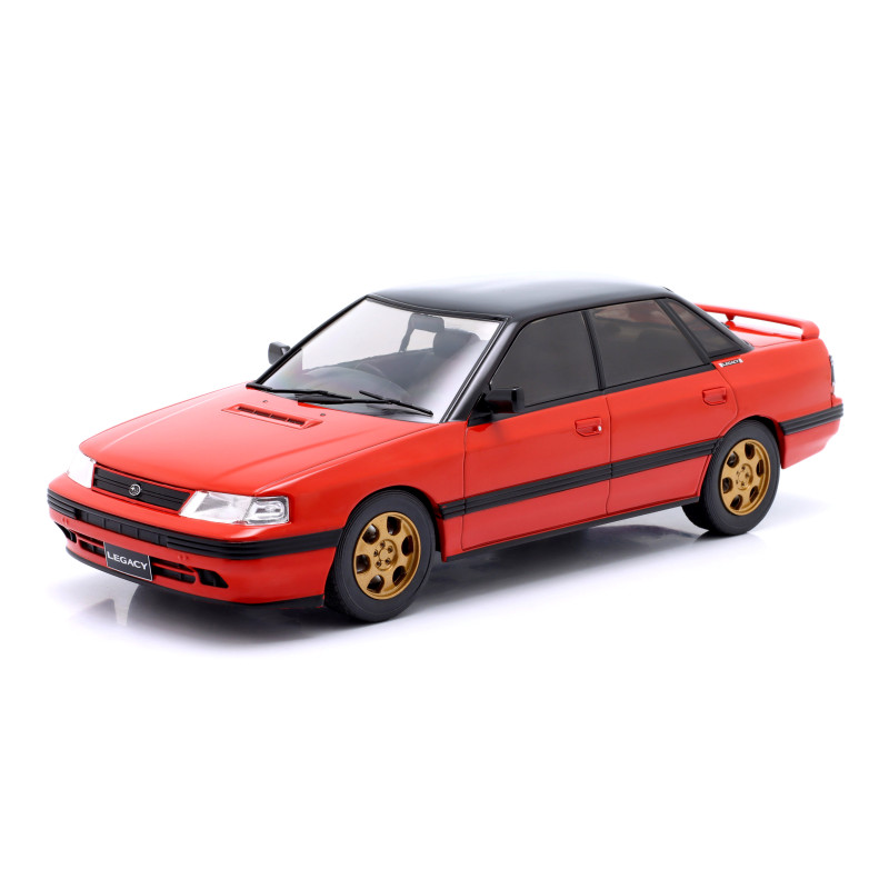 1:18 Ixo Model Subaru Legacy RS 1991 Rosso