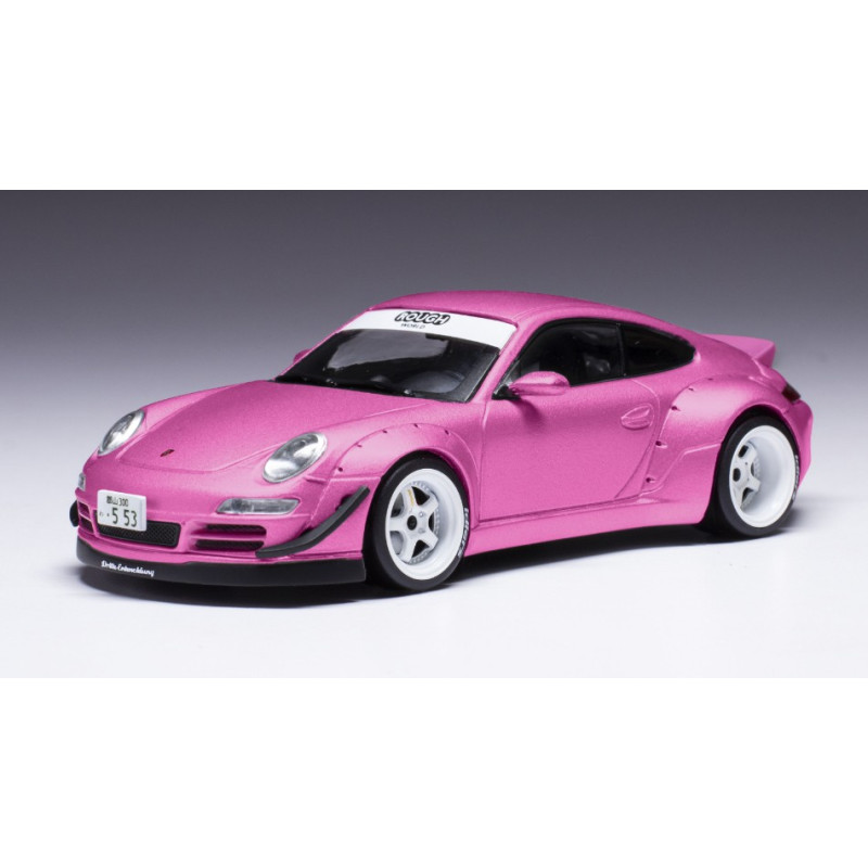 1:18 Ixo Model Porsche RWB 997 Rosa