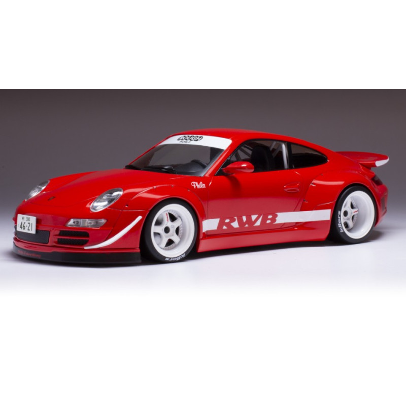 1:18 Ixo Model Porsche RWB 997 Rosso