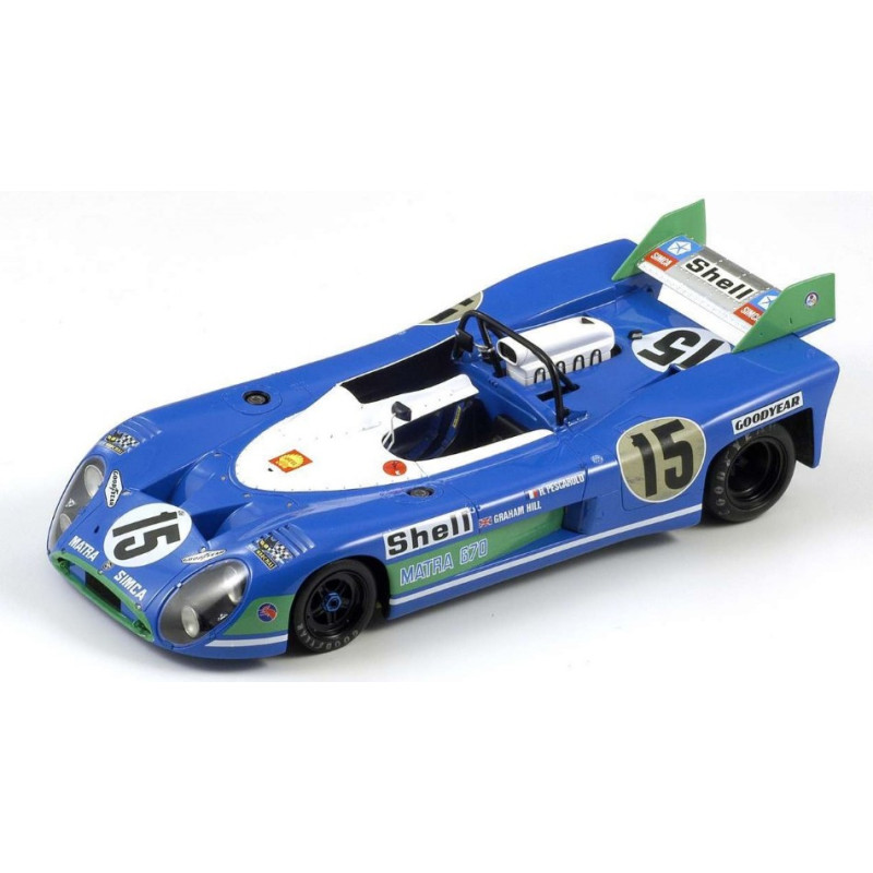 1:18 Spark Opacora Simca N15 Winner LM 1972 H.pescarolo g.hill