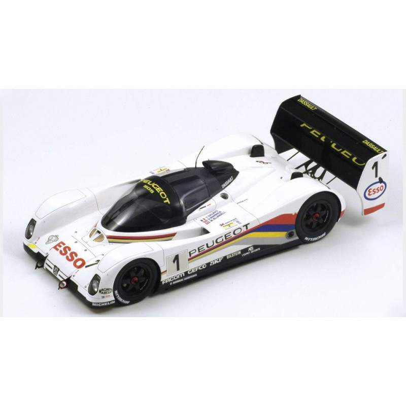 1:18 Spark Peugeot 905 N1 Winner LE Mans 1992 Warwick dalmas blundell