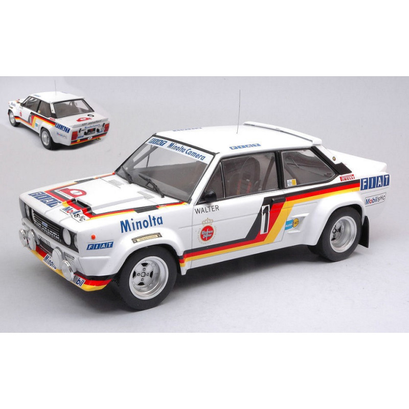 1:18 Ixo Model Fiat 131 Abarth N1 Rally Hunsruck 1979 ROHRL/GEISTDORFER