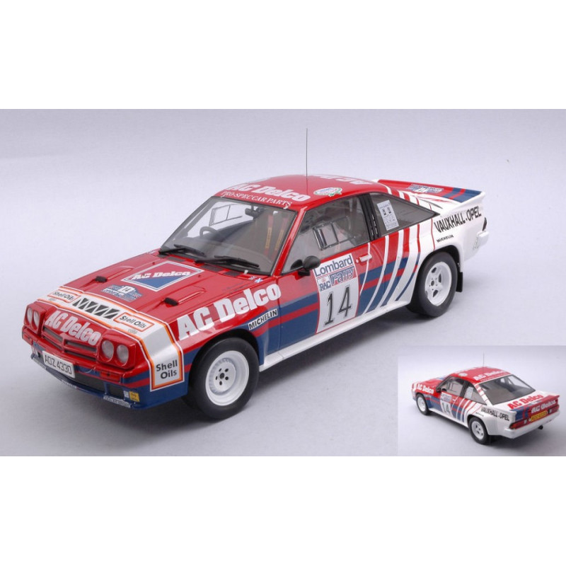 1:18 Ixo Model Opel Manta B 400 N14 RAC Rally 1985 MCRAE/GRINDROD