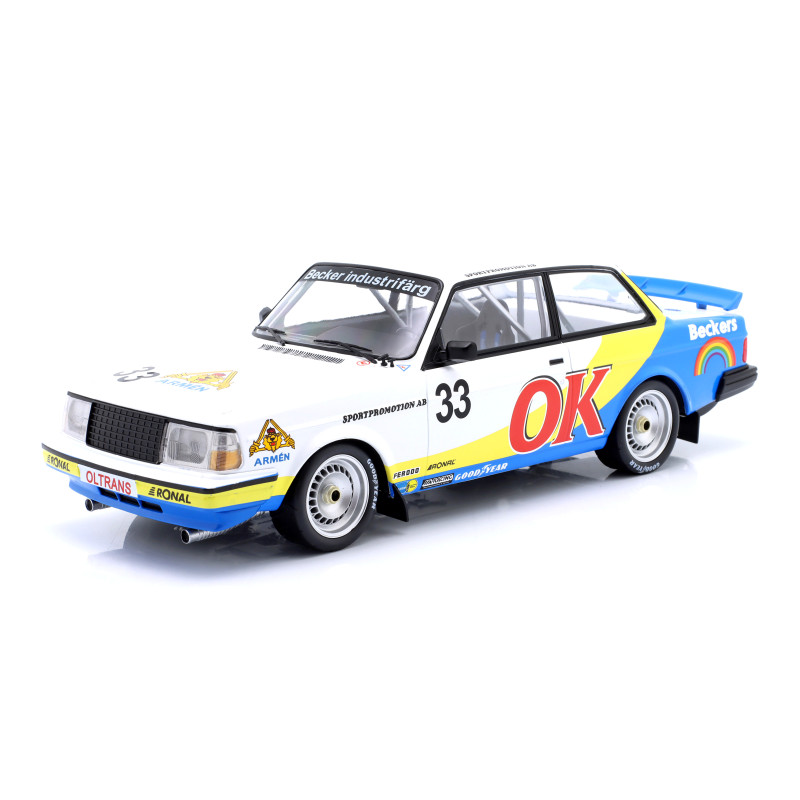 1:18 Ixo Model Volvo 240 Turbo N33 OK Etcc Zolder 1985 Andersson/petersson