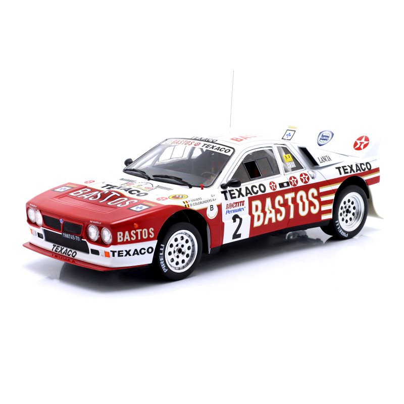 1:18 Ixo Model Lancia 037 N2 Rally Ypres 1985SNIJERS/COLEBUNDERS