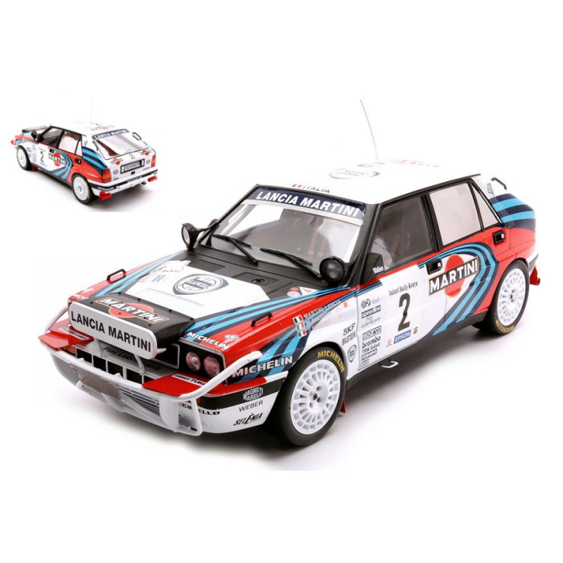 1:18 Ixo Model Lancia Delta Integrale 16V N2 Safari Rally 1990 Biasion/siviero