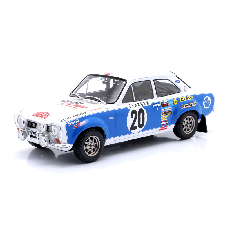 1:18 Ixo Model Ford Escort MK I RS 1600 N20 Rally M.carlo 1973 Mikkola/porter