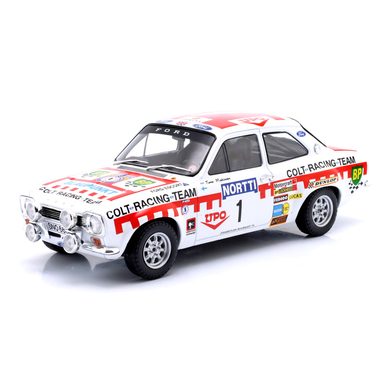 1:18 Ixo Model Ford Escort MK I RS 1600 N1 1000 Lakes Rally 1973 Makinen/liddon