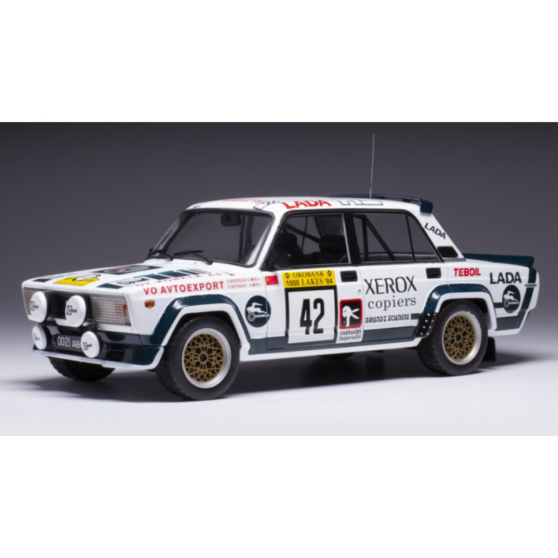 1:18 Ixo Model Lada 2105 Vfts N42 1000 Lakes Rally 1984 Brundza/neyman