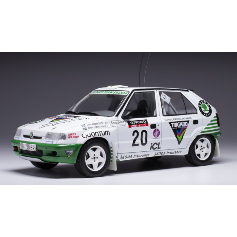 1:18 Ixo Model Skoda Felicia KIT CAR N20 RAC Rally 1995 Blomqvist/melander