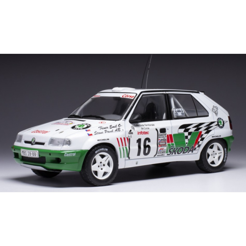 1:18 Ixo Model Skoda Felicia KIT CAR N16 Tour DE Corse 1995 Triner/stanc