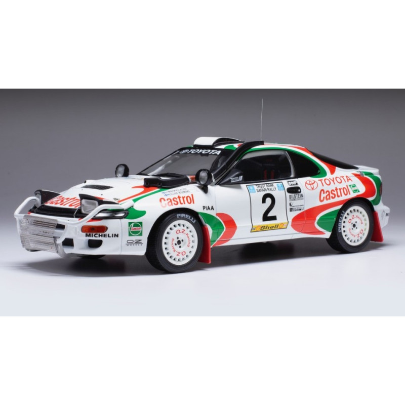 1:18 Ixo Model Toyota Celica Turbo 4WD N2 Safari Rally 1993 ALLEN/KIVIMAKI