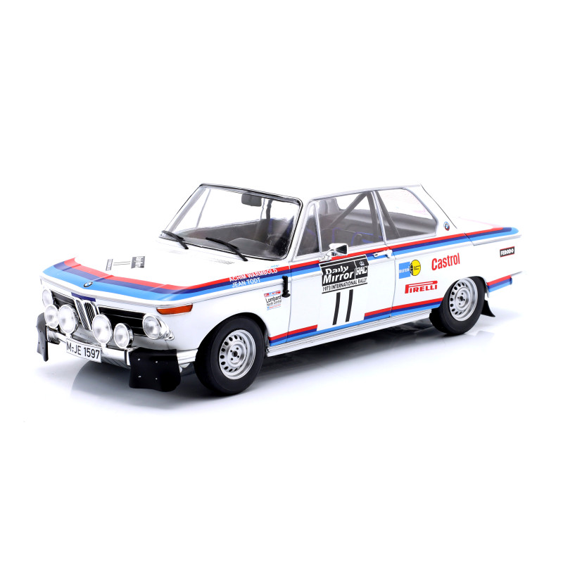 1:18 Ixo Model BMW 2002 N11 RAC Rally 1973WARMBOLD TODT