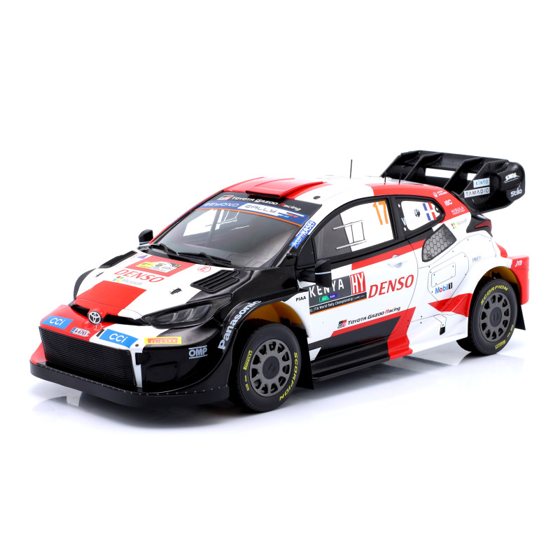 1:18 Ixo Model Toyota GR Yaris RALLY1 Hybrid N17 Safari Rally 2023 Ogier landais