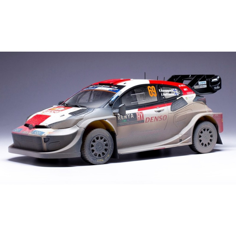 1:18 Ixo Model Toyota GR Yaris WRC Hybrid N69 Rally Safari 2023 Rovanper haltt.