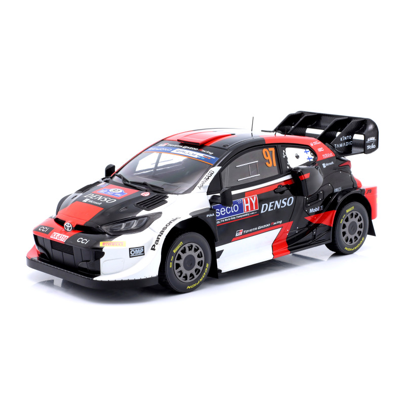 1:18 Ixo Model Toyota GR Yaris N97 Finland Rally 2023 Latvala hanninen