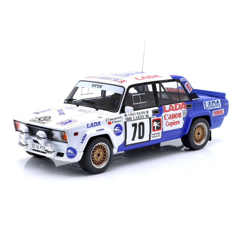 1:18 Ixo Model Lada 2105 Vfts N70 1000 Lakes Rally 1986TUMALEVICIOUS VIDEIKA