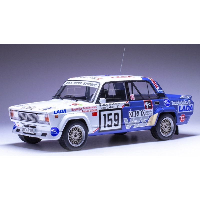 1:18 Ixo Model Lada 2105 Vfts N159 1000 Lakes Rally 1987 TUMALEVICIOUS VIDEIKA