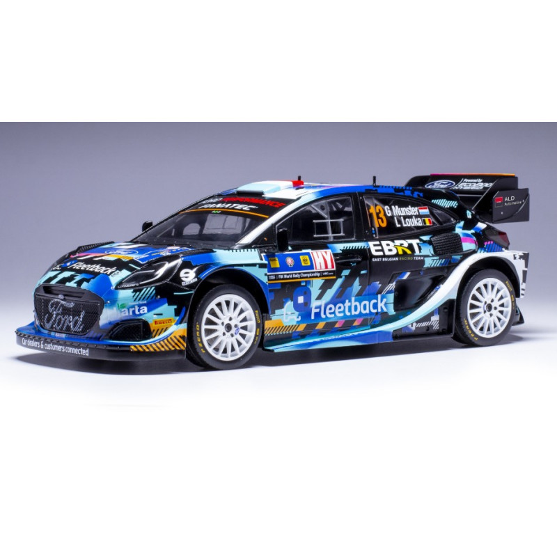 1:18 Ixo Model Ford Puma WRC N13 Central Europ.rally 2023 Munster louka