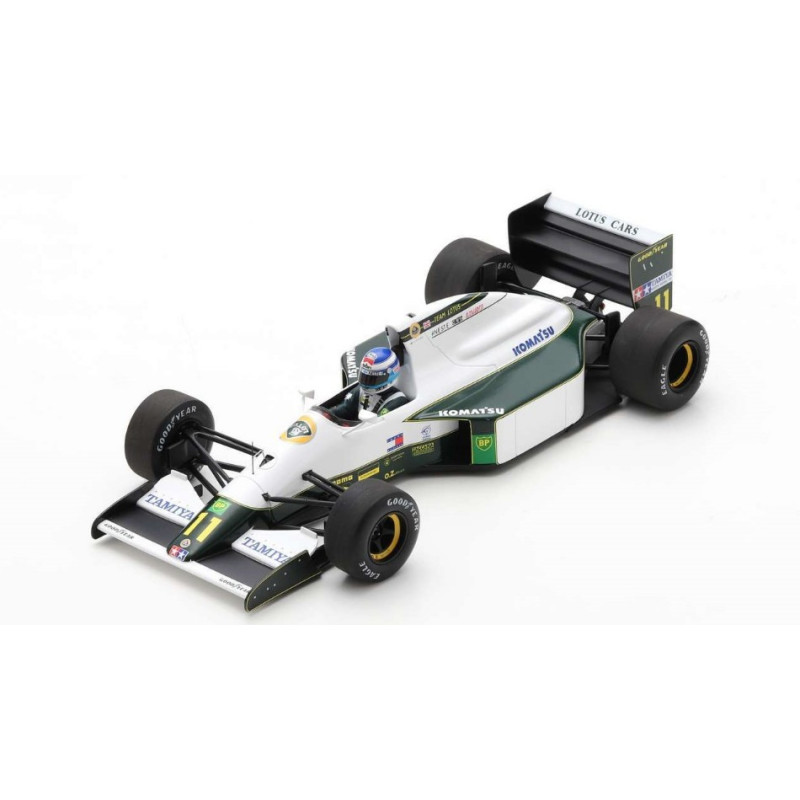 1:18 Spark Lotus 102B Mika Hakkinen 1991 N11 Monaco GP