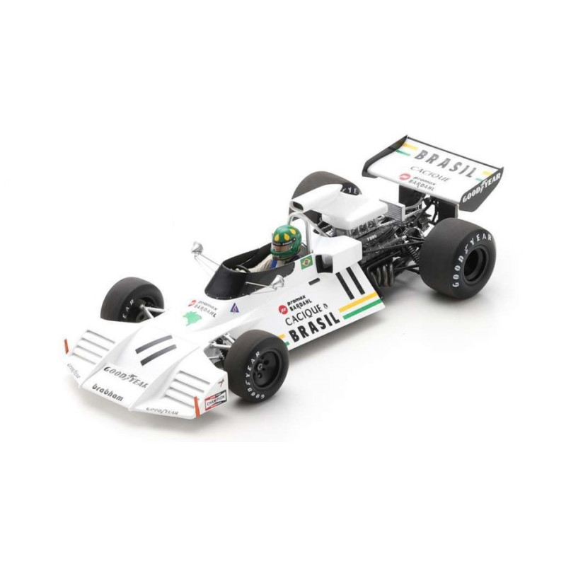 1:18 Spark Brabham BT42 Wilson Fittipaldi 1973 N11 Monaco GP