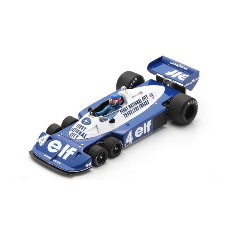 1:18 Spark Tyrrell P34 Patrick Depailler 1977 N4 3rd South African GP