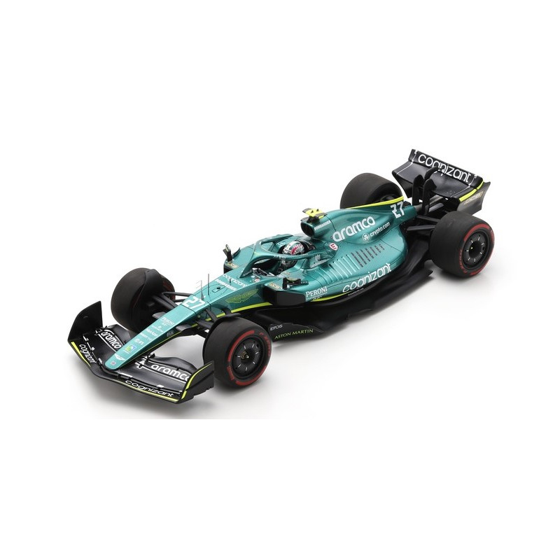 1:18 Spark Aston Martin AMR22 Nico Hulkenberg 2022 N27 Bahrain GP