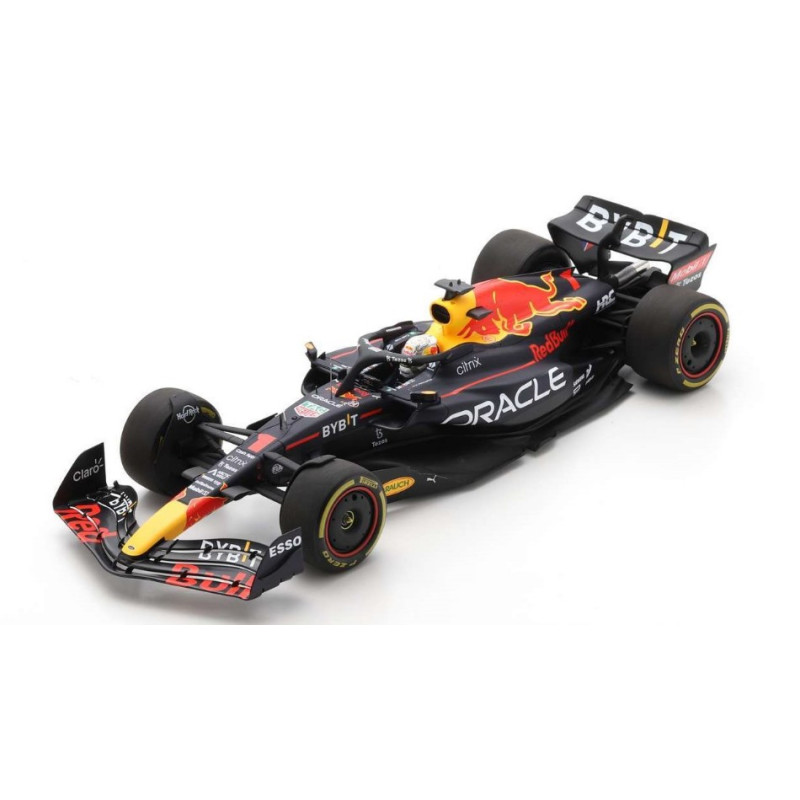 1:18 Spark RED Bull RB18 MAX Verstappen 2022 N1 Winner Belgian GP