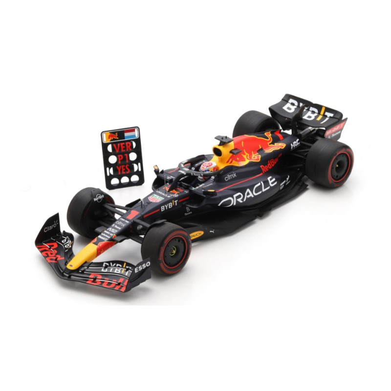 1:18 Spark RED Bull RB18 MAX Verstappen 2022 N1 Winner Dutch GP