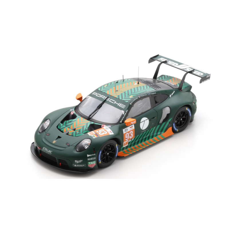 1:18 Spark Porsche 911 RSR N93 LM 2022 Fassbender campbell robichon