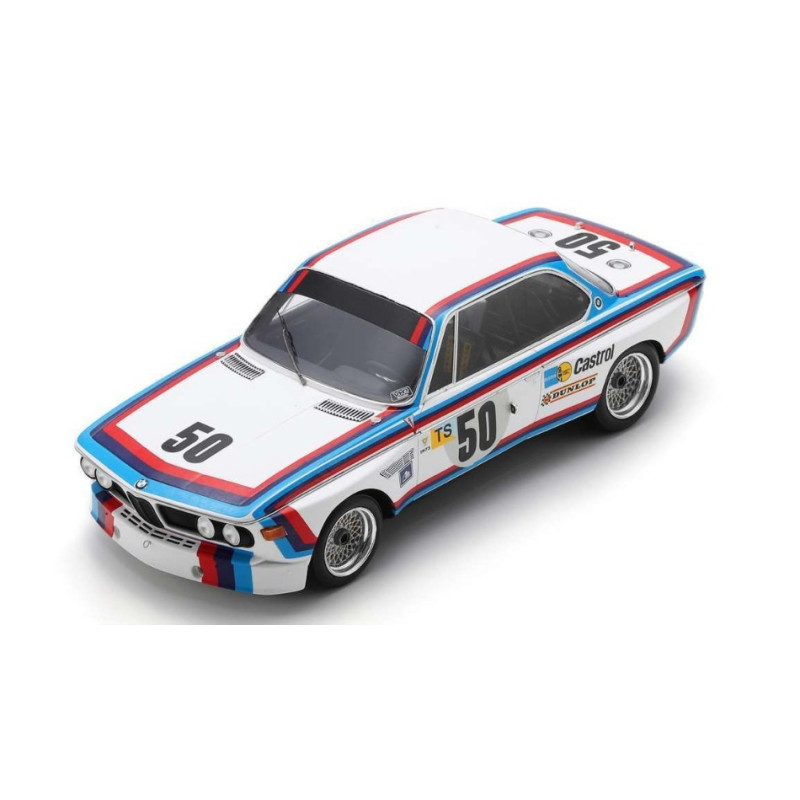 1:18 Spark BMW 3.0 CSL N50 24H LE Mans 1973 C.amon h.j.stuck