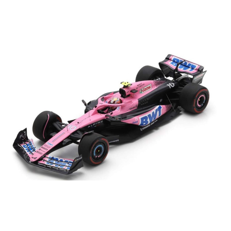 1:18 Spark Alpine A523 N10 9th Bahrain GP 2023 Pierre Gasly