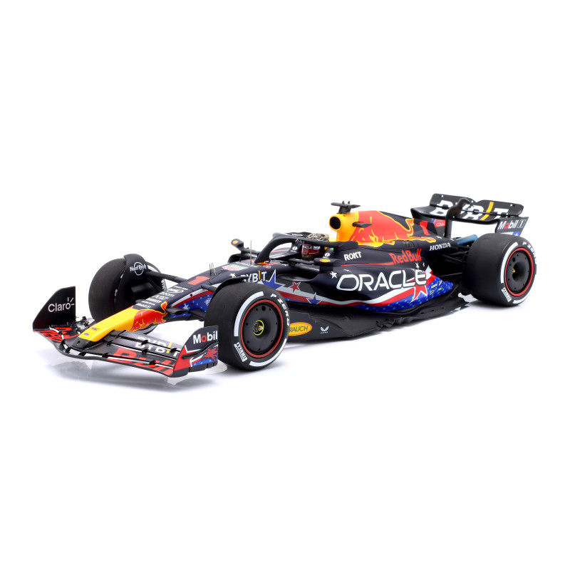 1:18 Spark Red Bull RB19 N1 Winn.usa GP 2023 M.verstappen