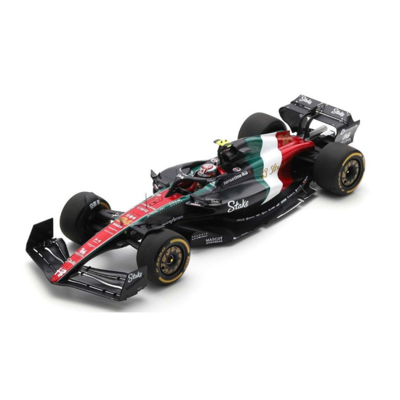 1:18 Spark Alfa Romeo C43 N24 Italian GP 2023 Z.guanyu