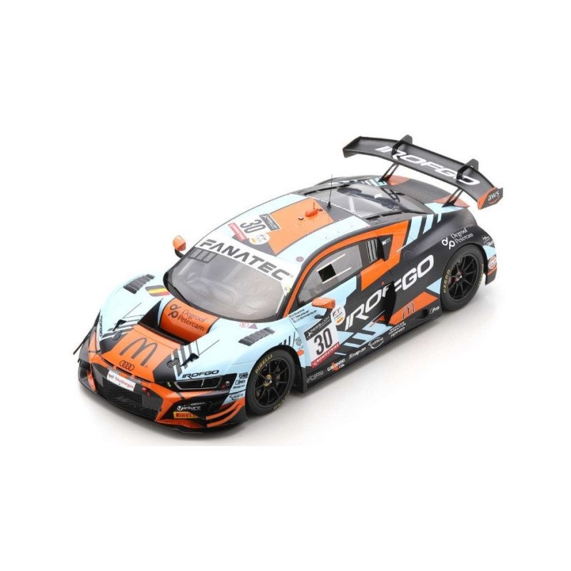 1:18 Spark Audi R8 GT3 N30 Winner Argento Class 24H SPA 2022 Goethe simmenauer neu