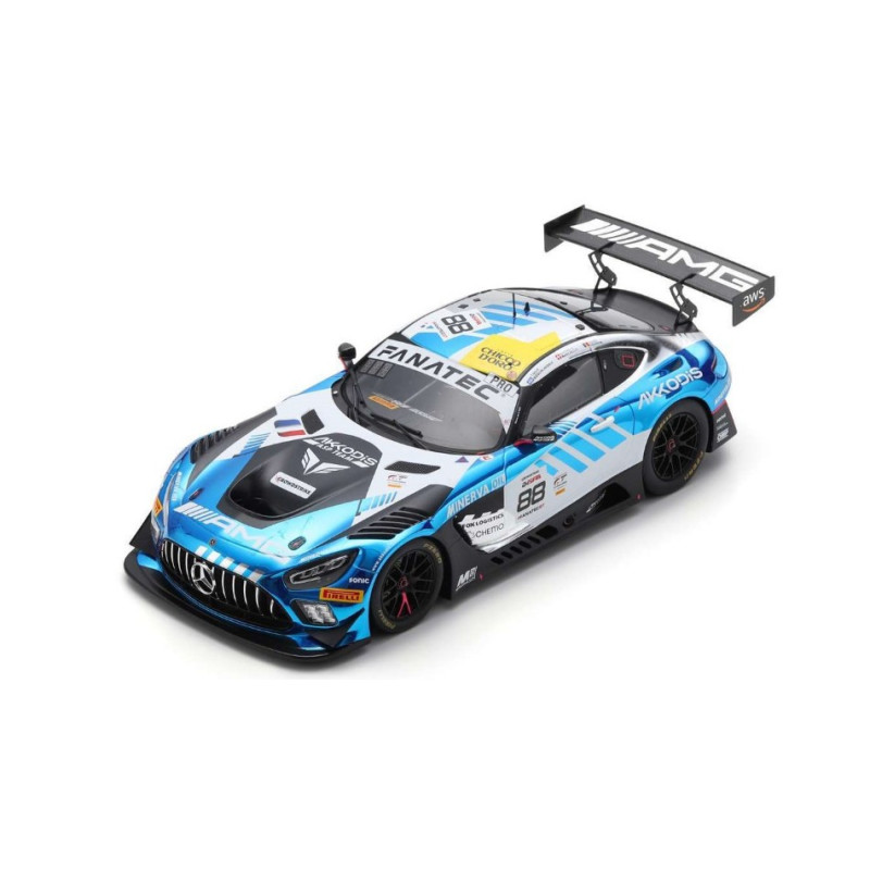 1:18 Spark Mercedes AMG GT3 N88 Akkodis ASP 2nd 24H SPA 2023 Marc. bogusl. gounon