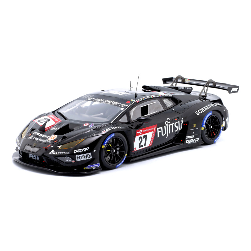 1:18 Spark Lamborghini Huracan GT3 N27 9th 24H Nurburgring 2023 Mapelli thiim pep