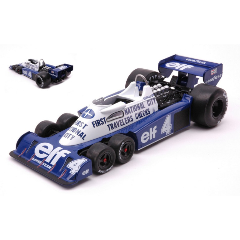 1:24 Ixo Model Tyrrell P34 N4 GP Belgium 1977 Depailler