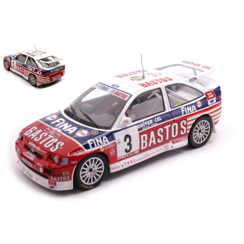 1:24 Ixo Model Ford Escort RS Cosworth N3 24H Ypres 1995 SNIJERS/COLBUNDERS