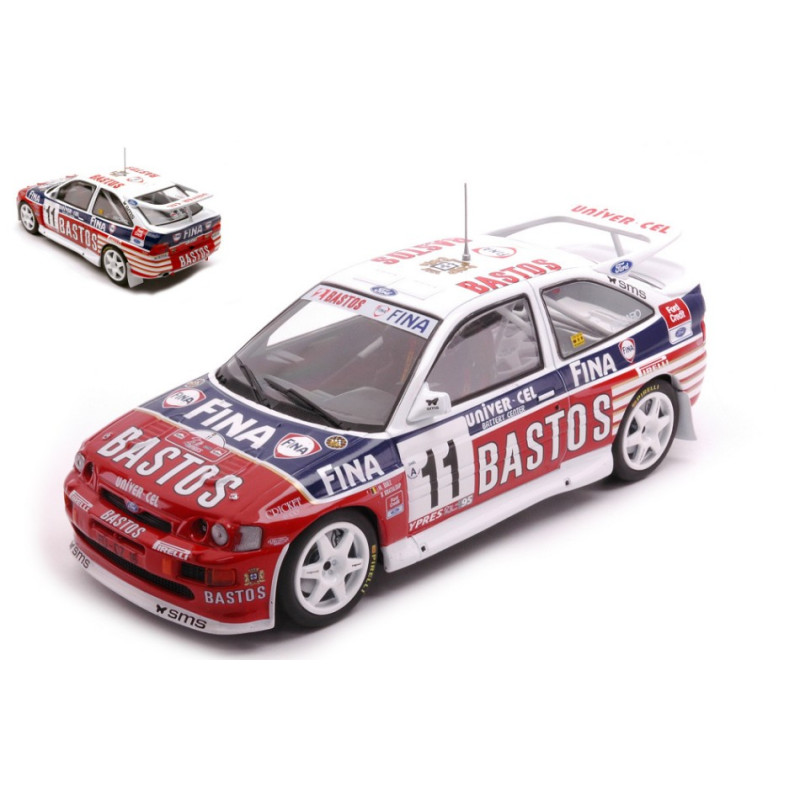 1:24 Ixo Model Ford Escort RS Cosworth N11 24H Ypres 1995 DUEZ/GRATALOUP