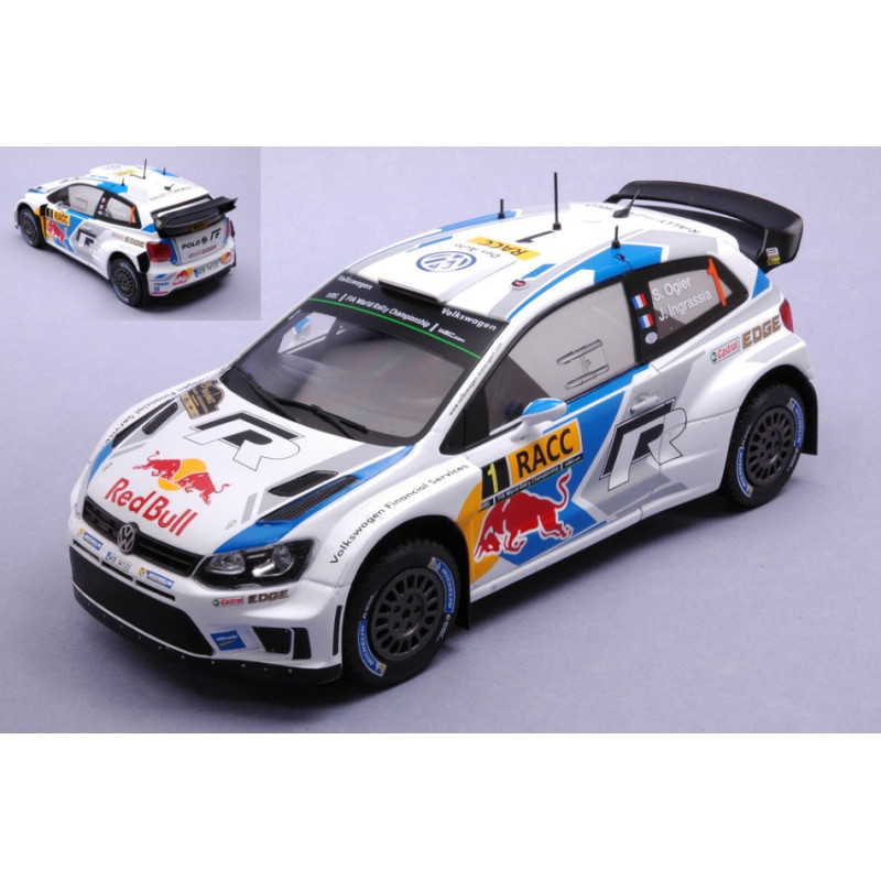 1:24 Ixo Model VW Polo R N1 Rally WM 2014 Ogier/ingrassia