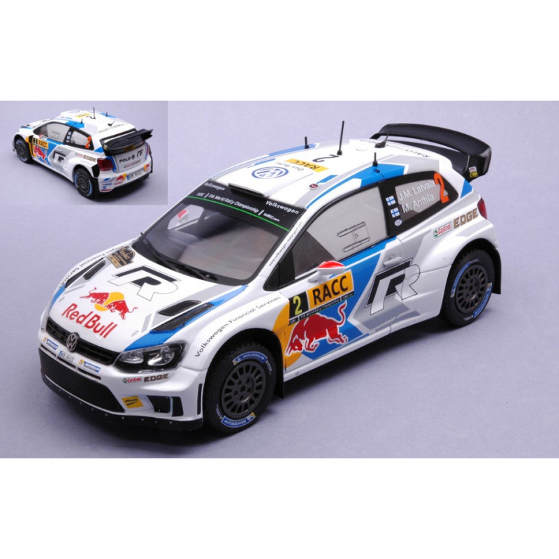 1:24 Ixo Model VW Polo R N2 Rally WM 2014 Latvala/anttila