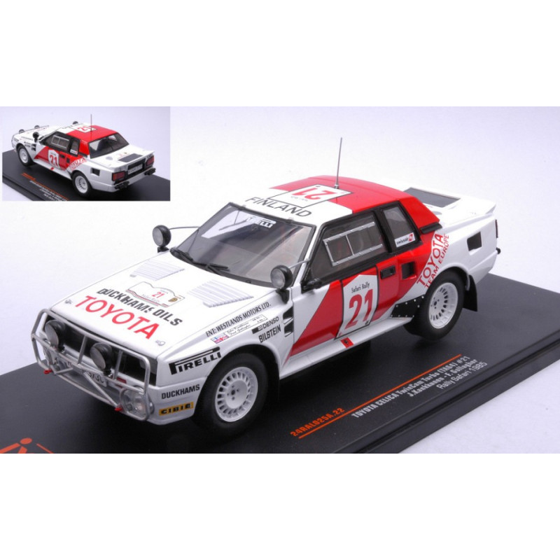 1:24 Ixo Model Toyota Celica Twincam Turbo N21 Safari Rally 1985 Kankk./gallagh.