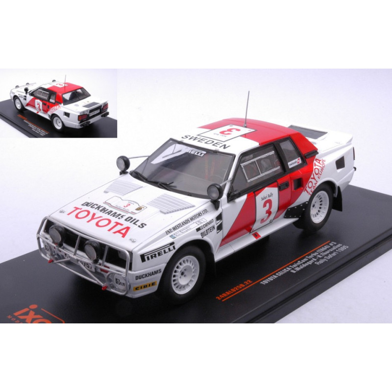 1:24 Ixo Model Toyota Celica Twincam Turbo N3 Safari Rally 1985 Waldeg./thorsz.