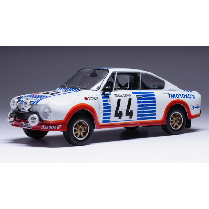 1:24 Ixo Model Skoda 130 RS N44 Rally Monte Carlo 1977 Zapadlo motal