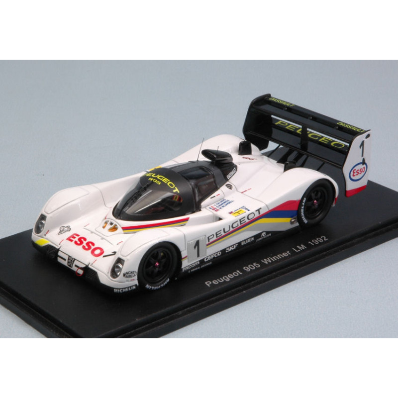 1:43 Spark Peugeot 905 N1 Winner LM 1992 D.warwick y.dalmas m.blundell  Repro