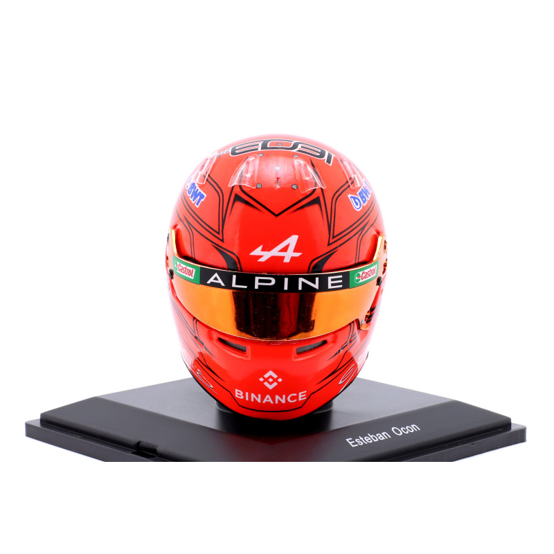 1:5 Spark Casco Esteban Ocon 2023 Monaco GP Alpine Team