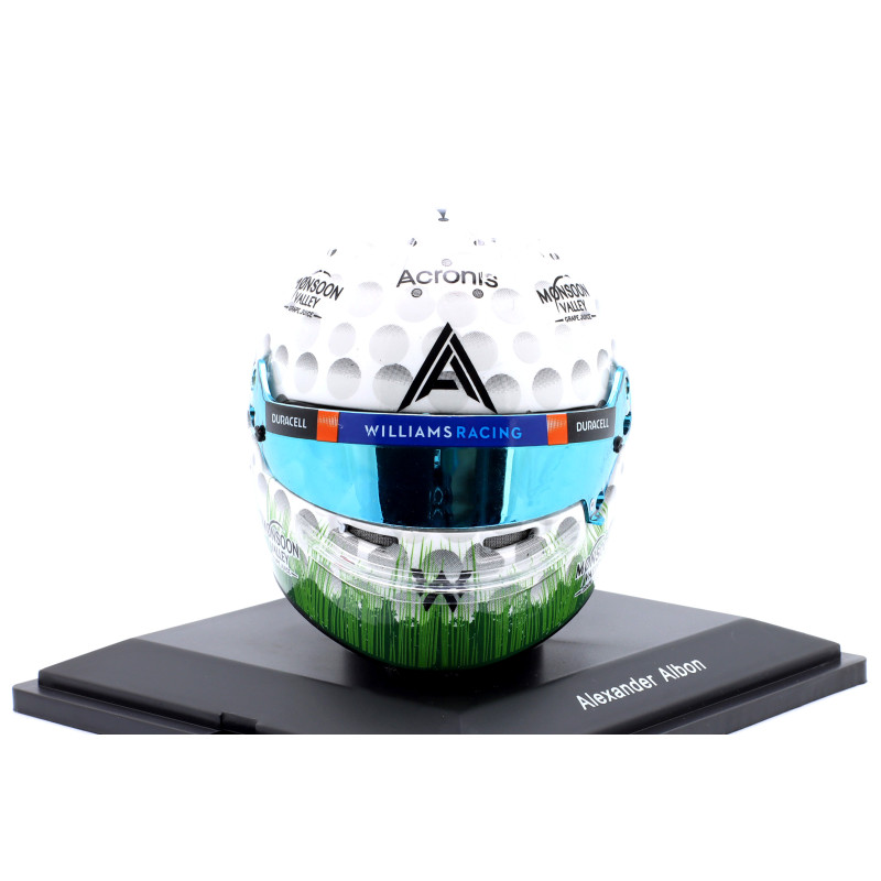 1:5 Spark Casco Williams Alexander Albon Miami GP 2023